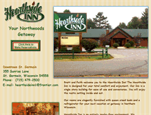 Tablet Screenshot of hearthside-inn.com